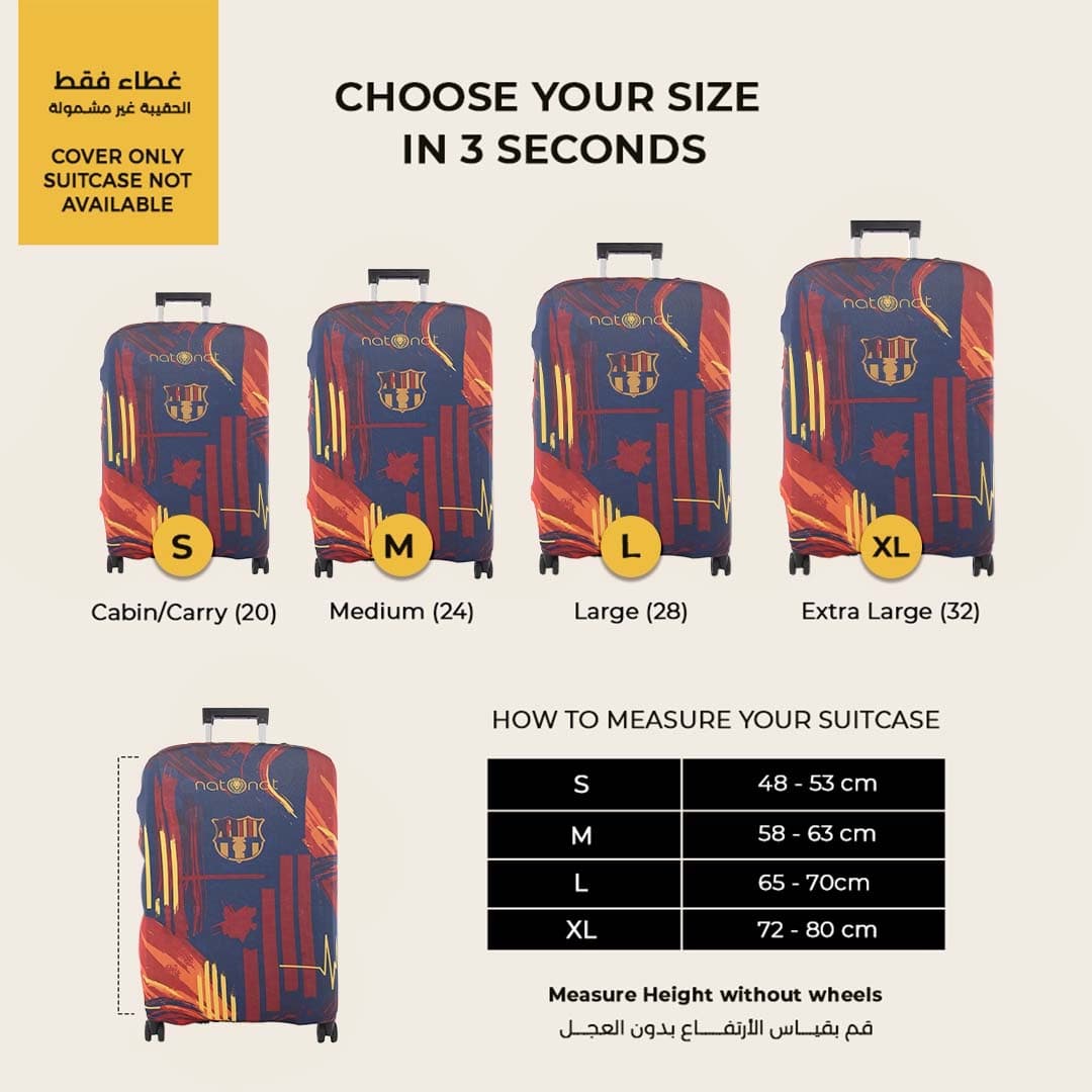 Barcelona Luggage Cover - view 2