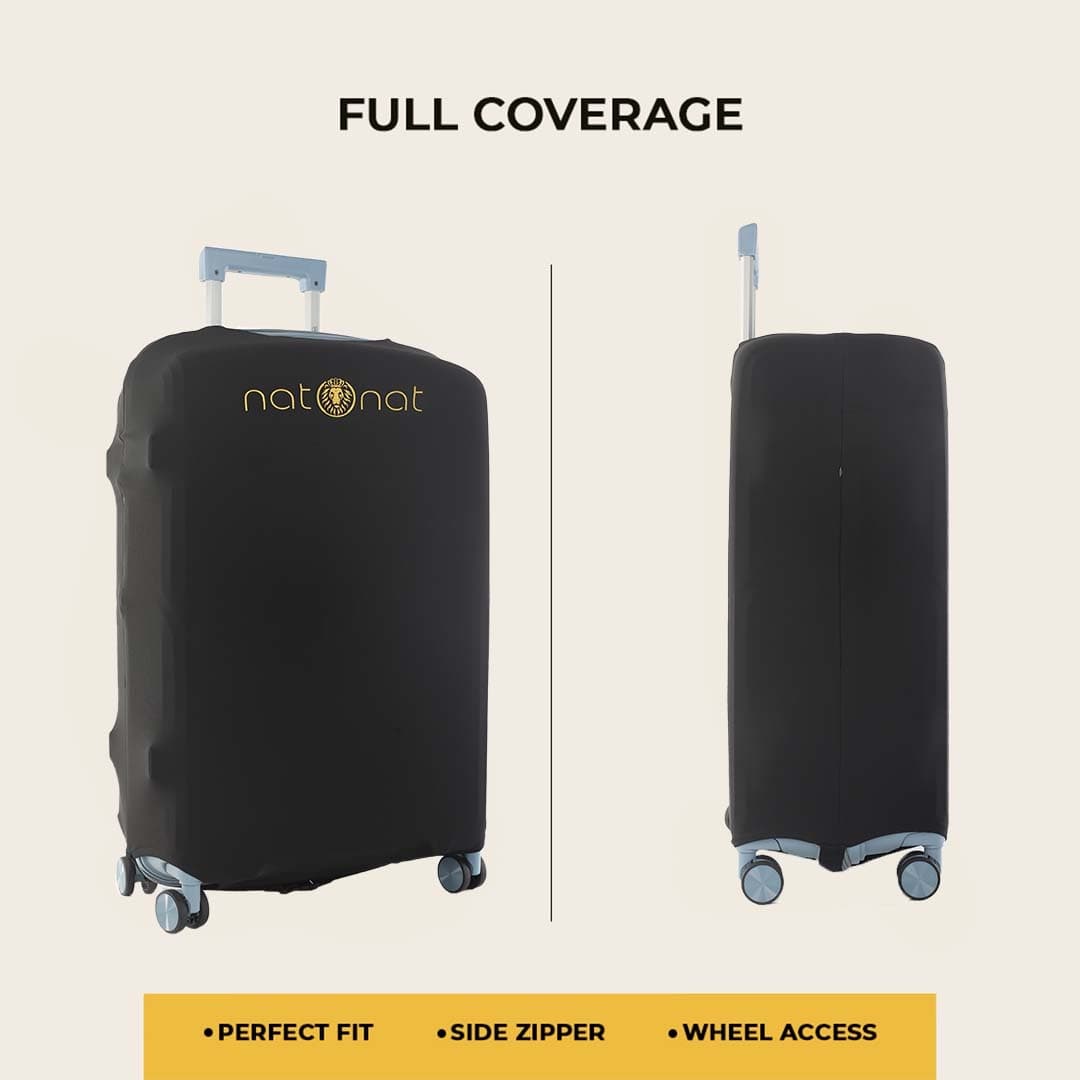 Black Luggage Cover - view 6