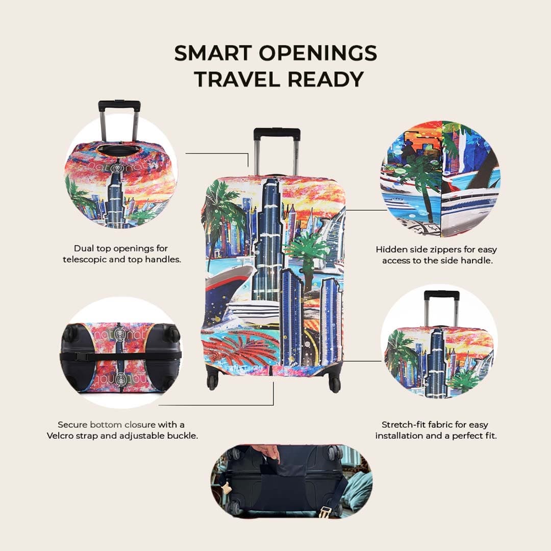 Dubai Luggage Cover - view 3