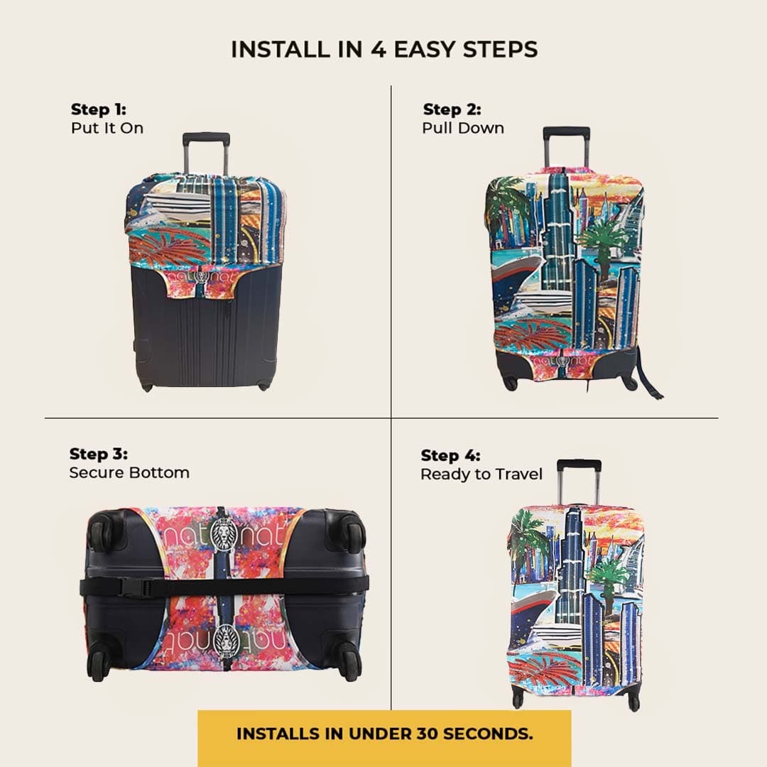 Dubai Luggage Cover - view 5