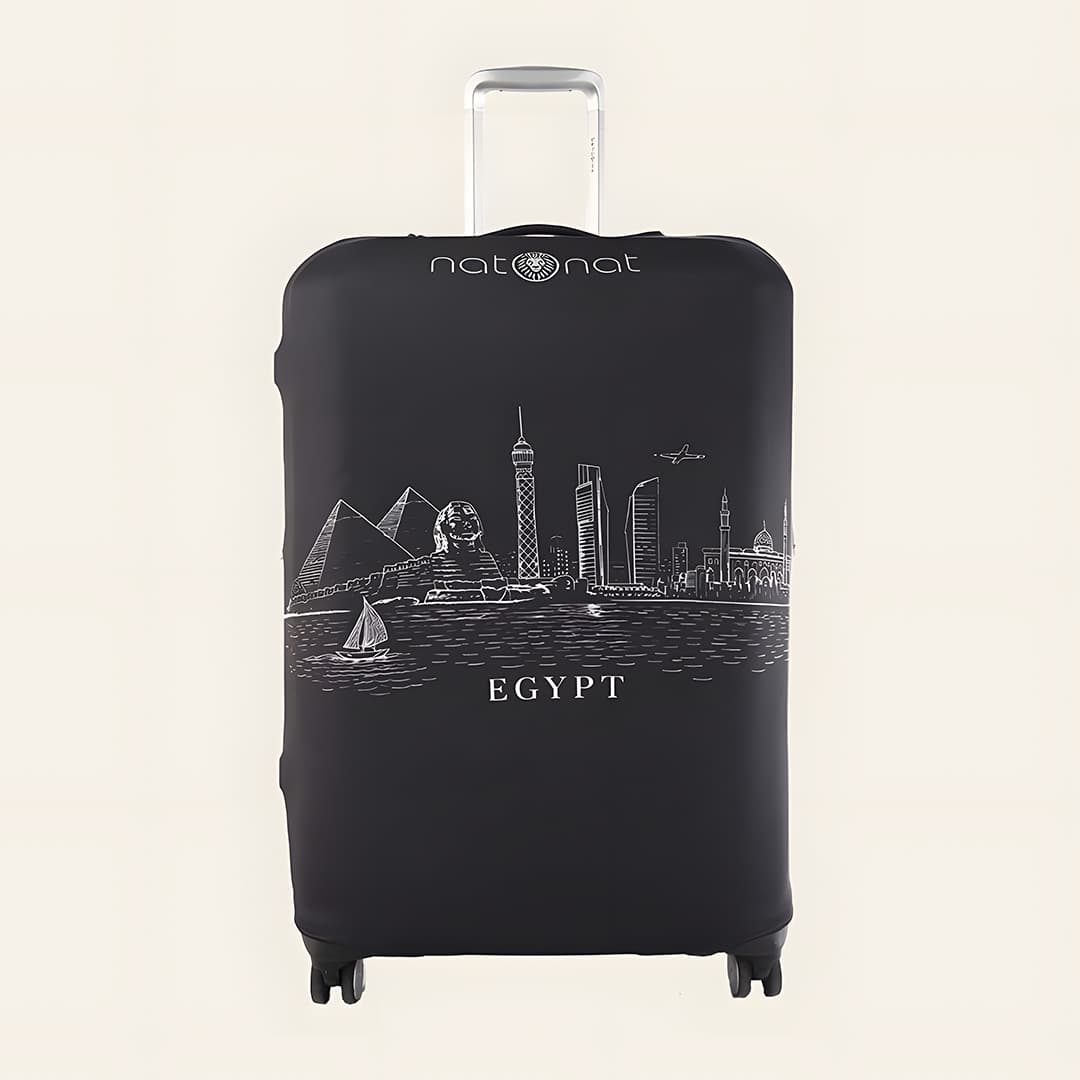 Egypt Skyline Luggage Cover - view 1