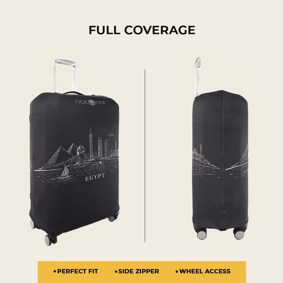 Egypt Skyline Luggage Cover - view 6