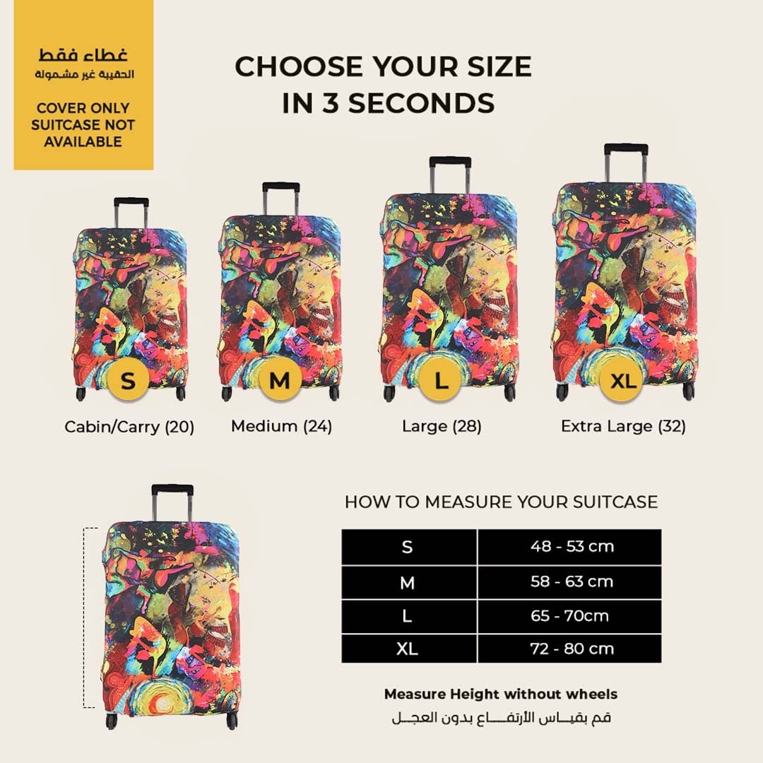 Festival Luggage Cover - view 2