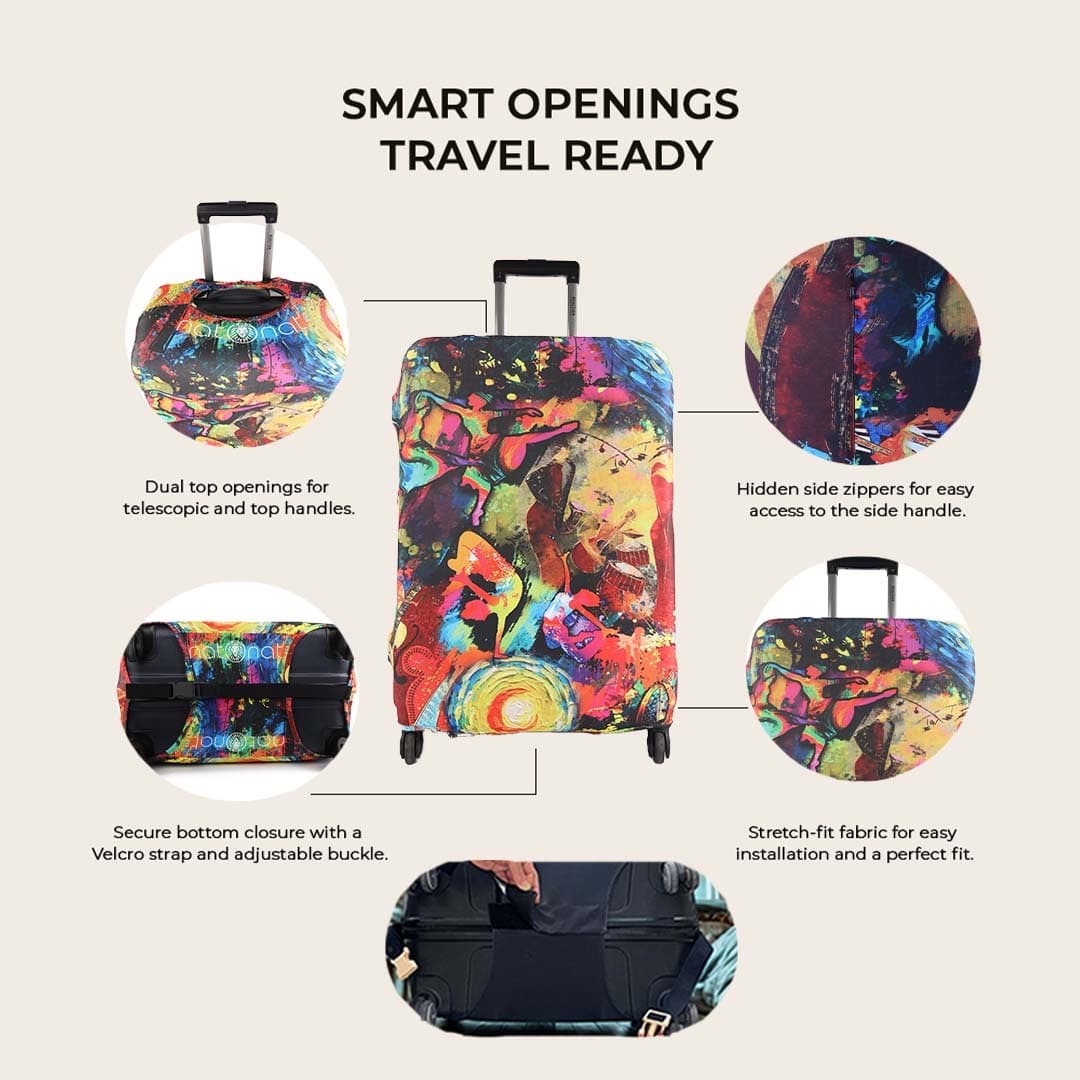Festival Luggage Cover - view 3