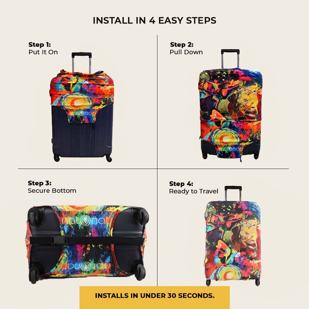 Festival Luggage Cover - view 5