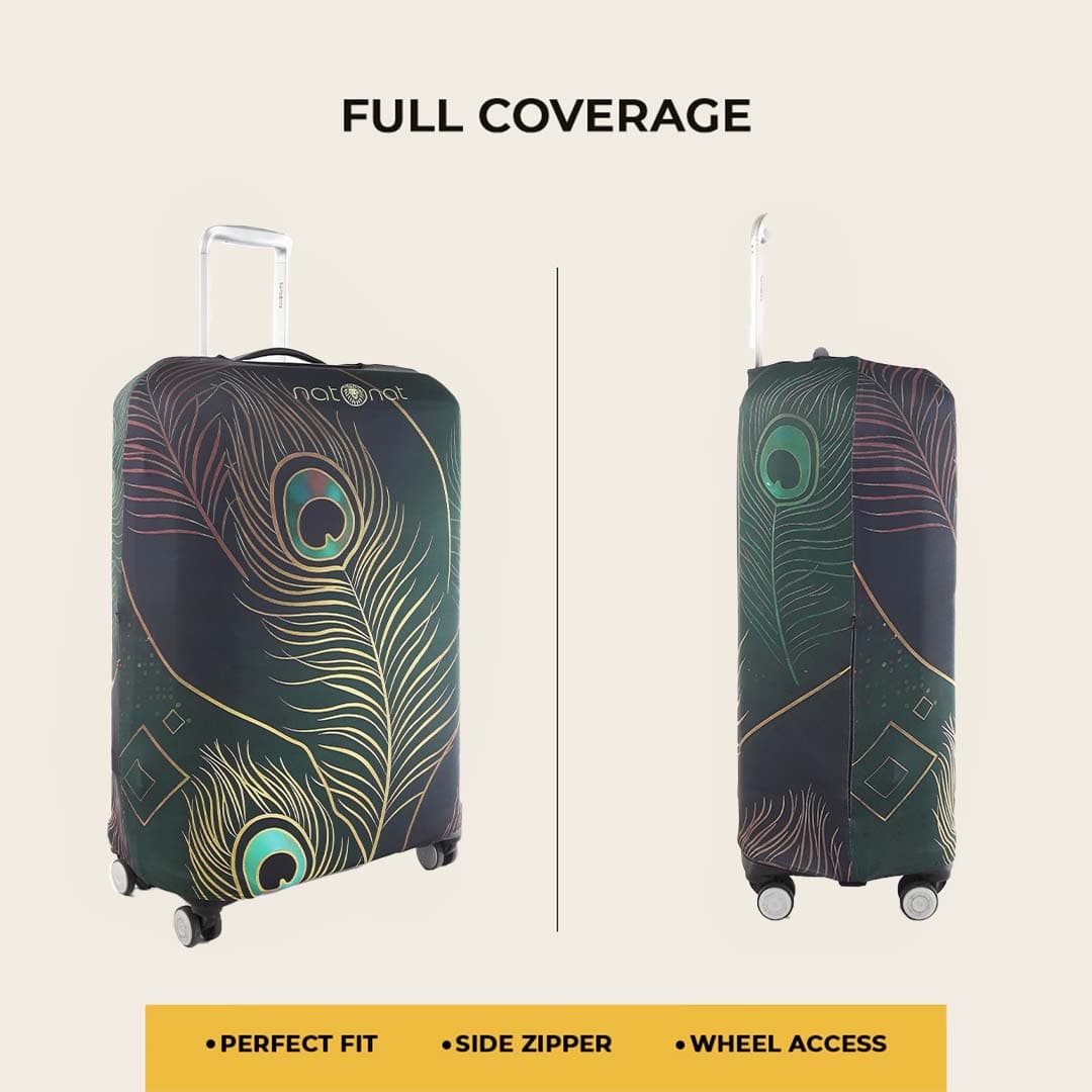 Peacock Luggage Cover - view 6