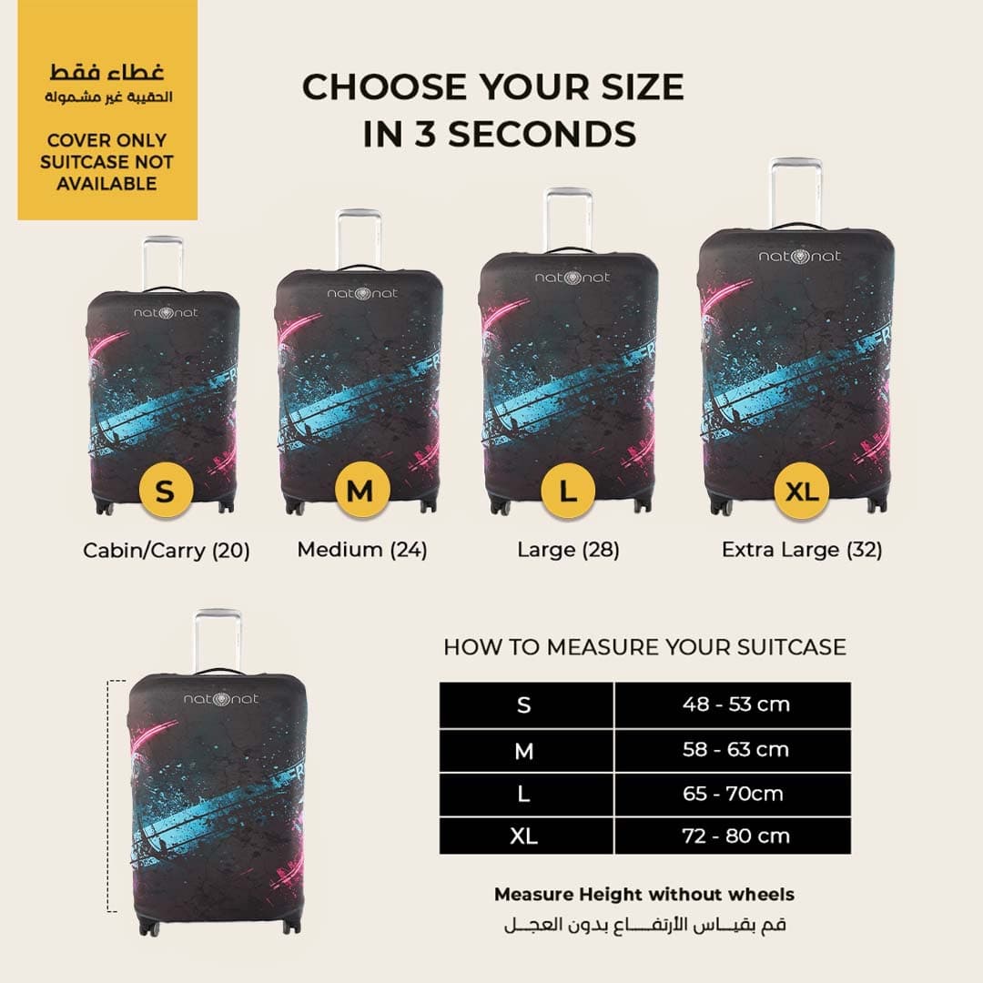 Urban Vibes Luggage Cover - view 2