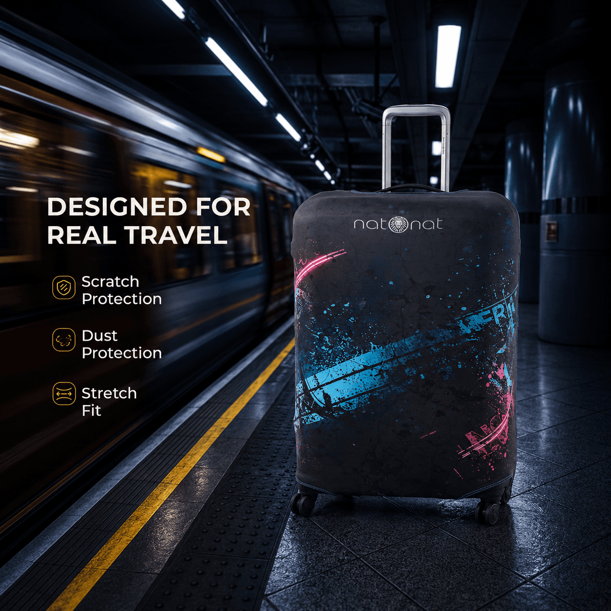 Urban Vibes Luggage Cover - view 4