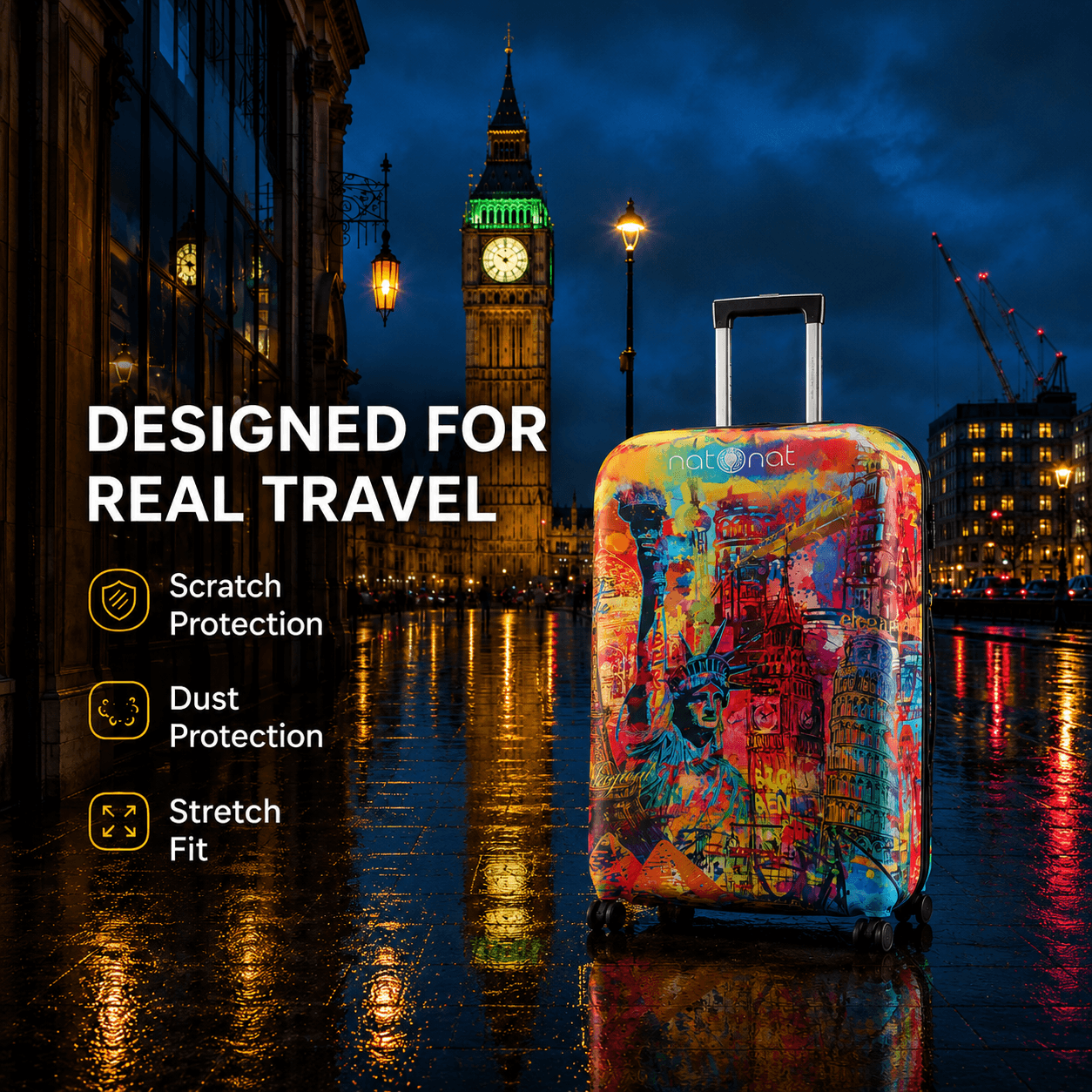 Valoria Luggage Cover - view 4