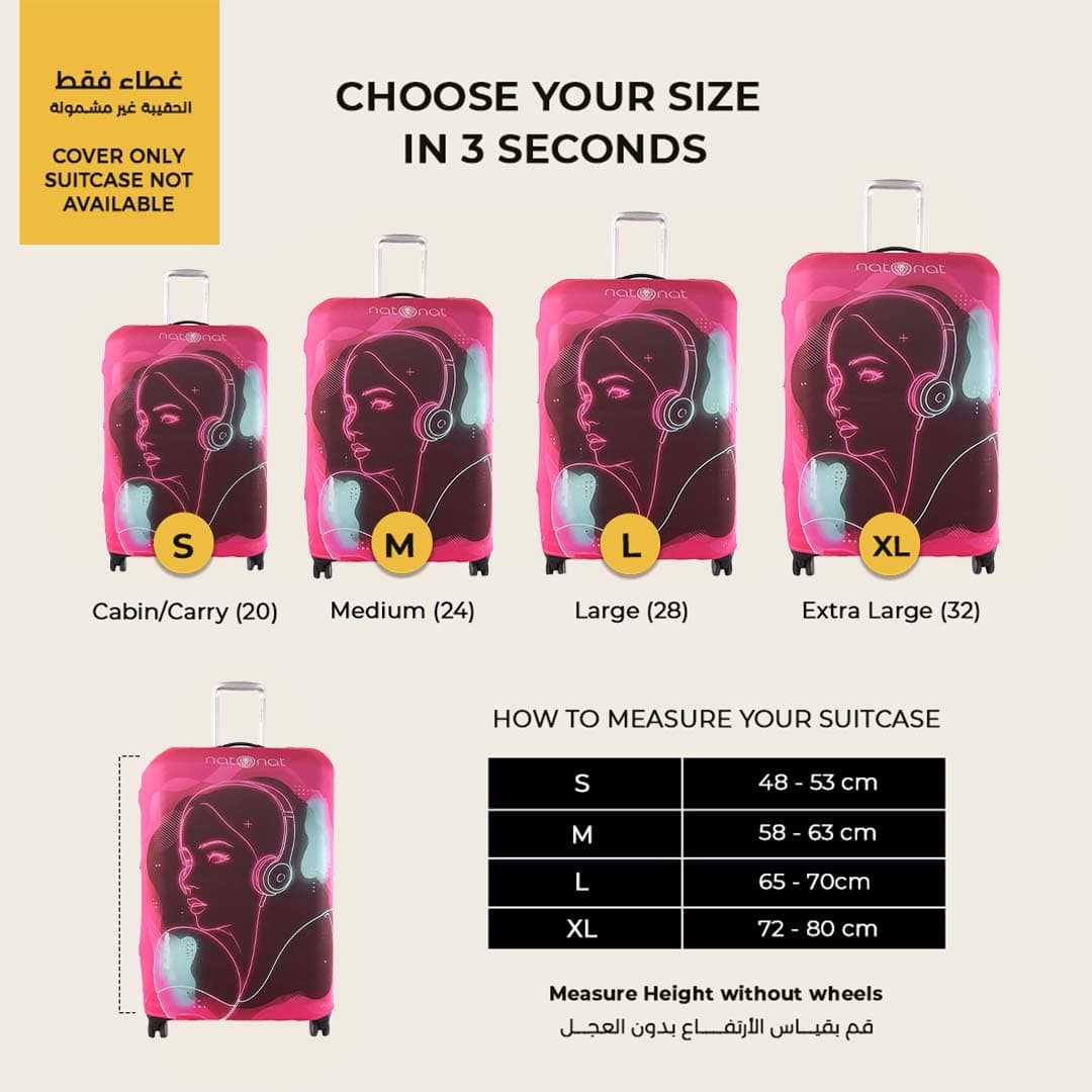 Vibra Luggage Cover - view 2