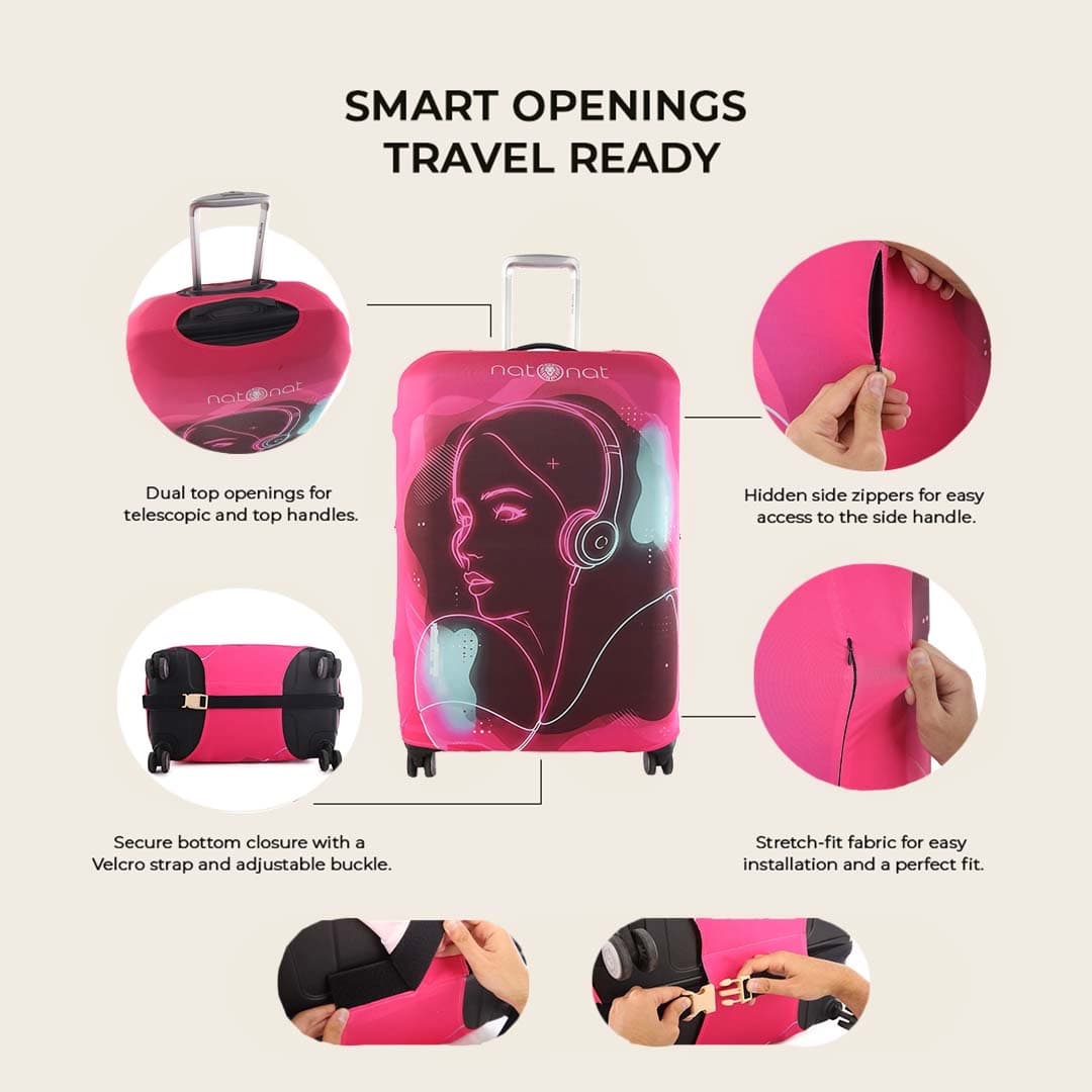 Vibra Luggage Cover - view 3