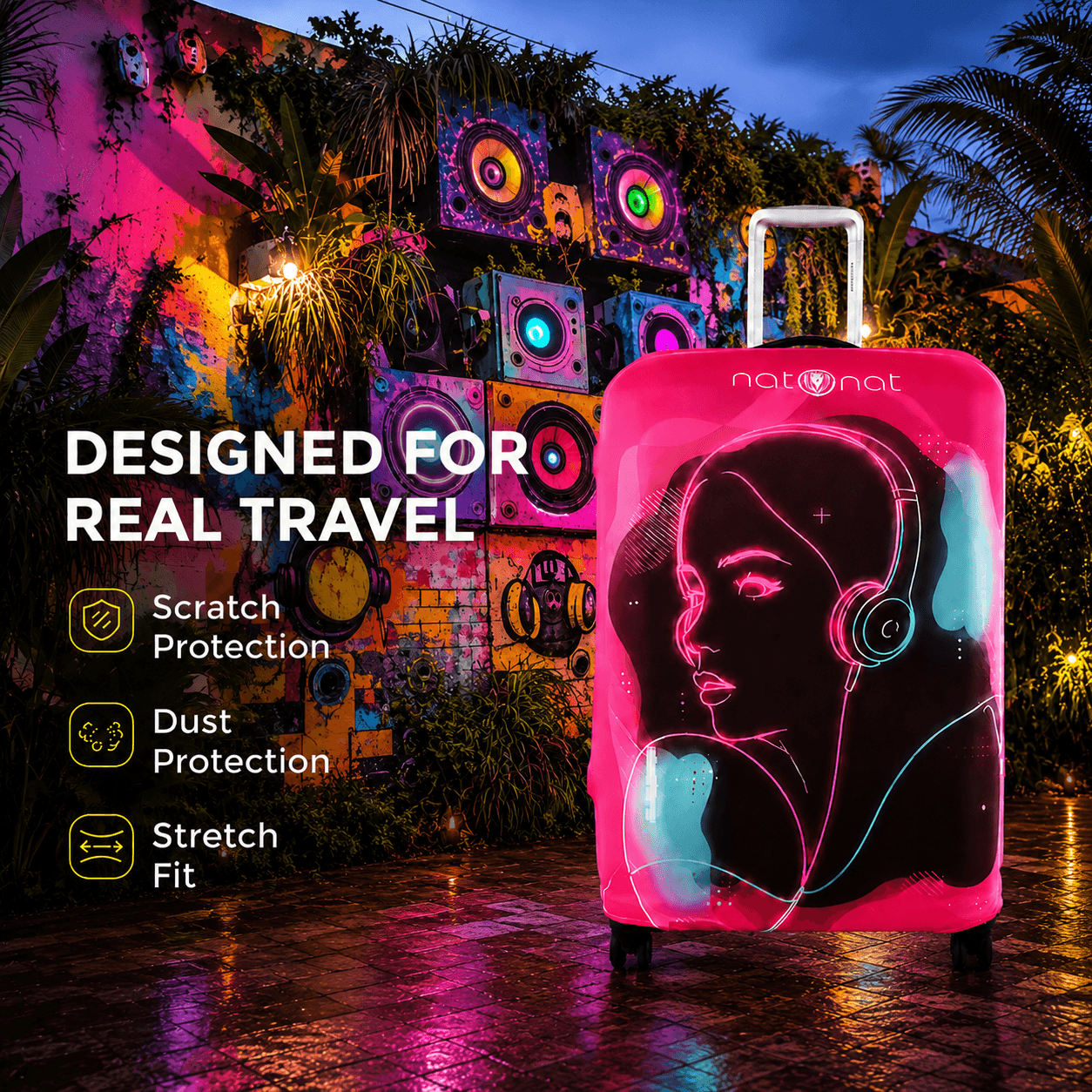 Vibra Luggage Cover - view 4