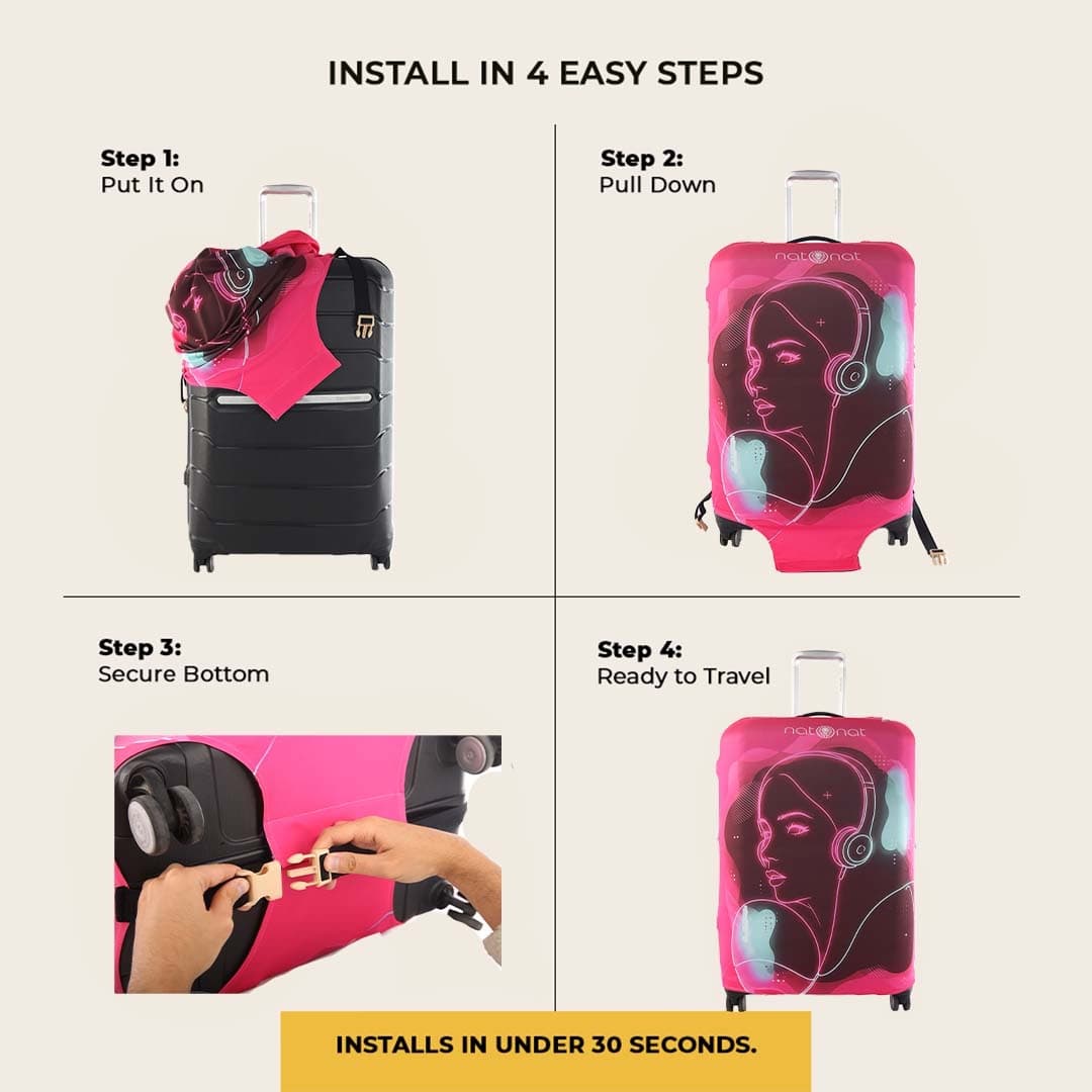 Vibra Luggage Cover - view 5