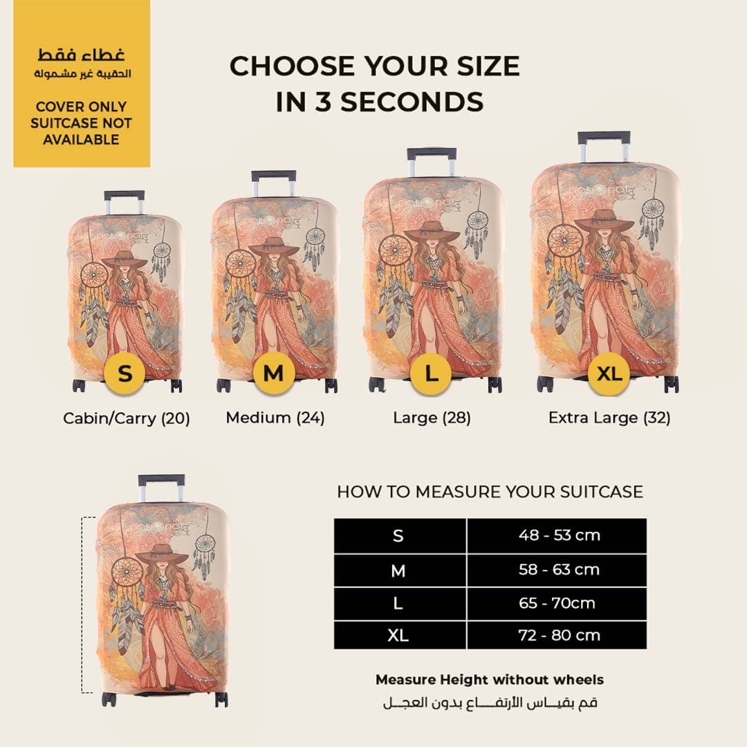Wildfern Luggage Cover - view 2
