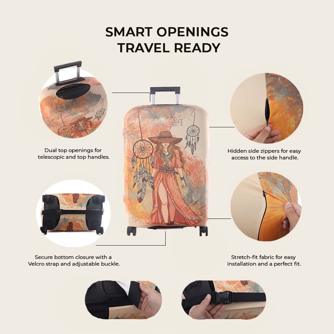 Wildfern Luggage Cover - view 3