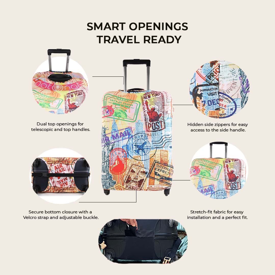 New York Luggage Cover - view 3