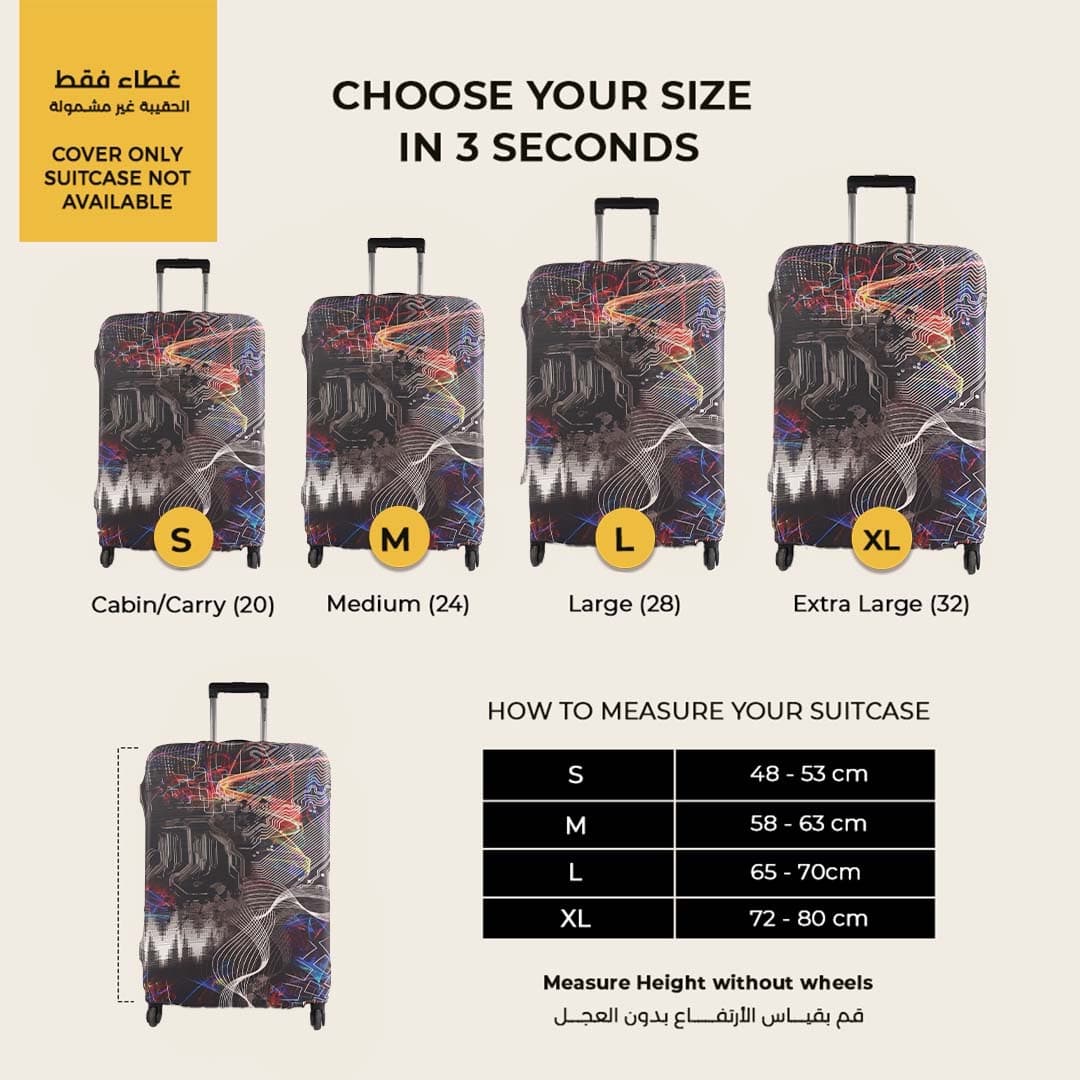 Tech Explorer Luggage Cover - view 2