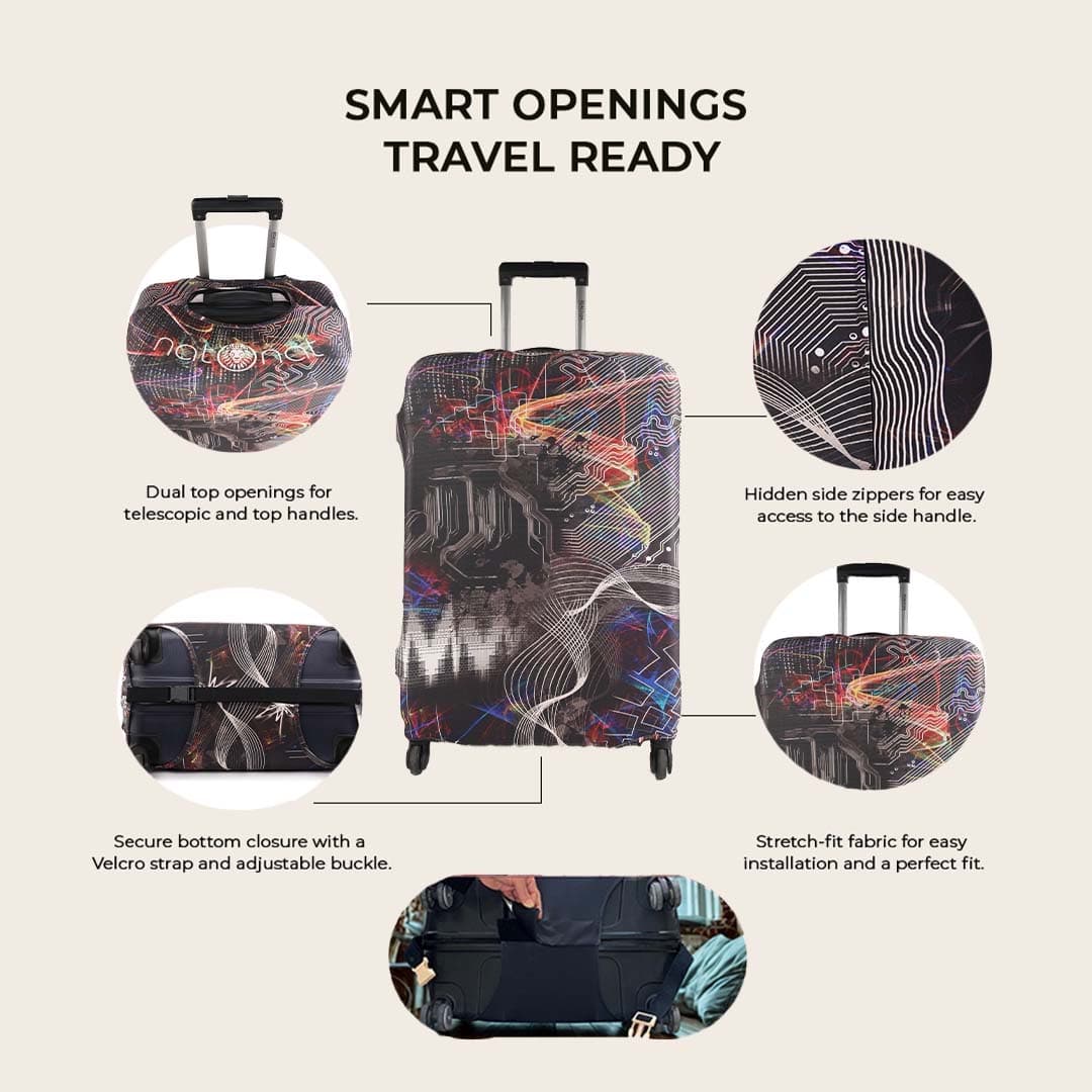 Tech Explorer Luggage Cover - view 3