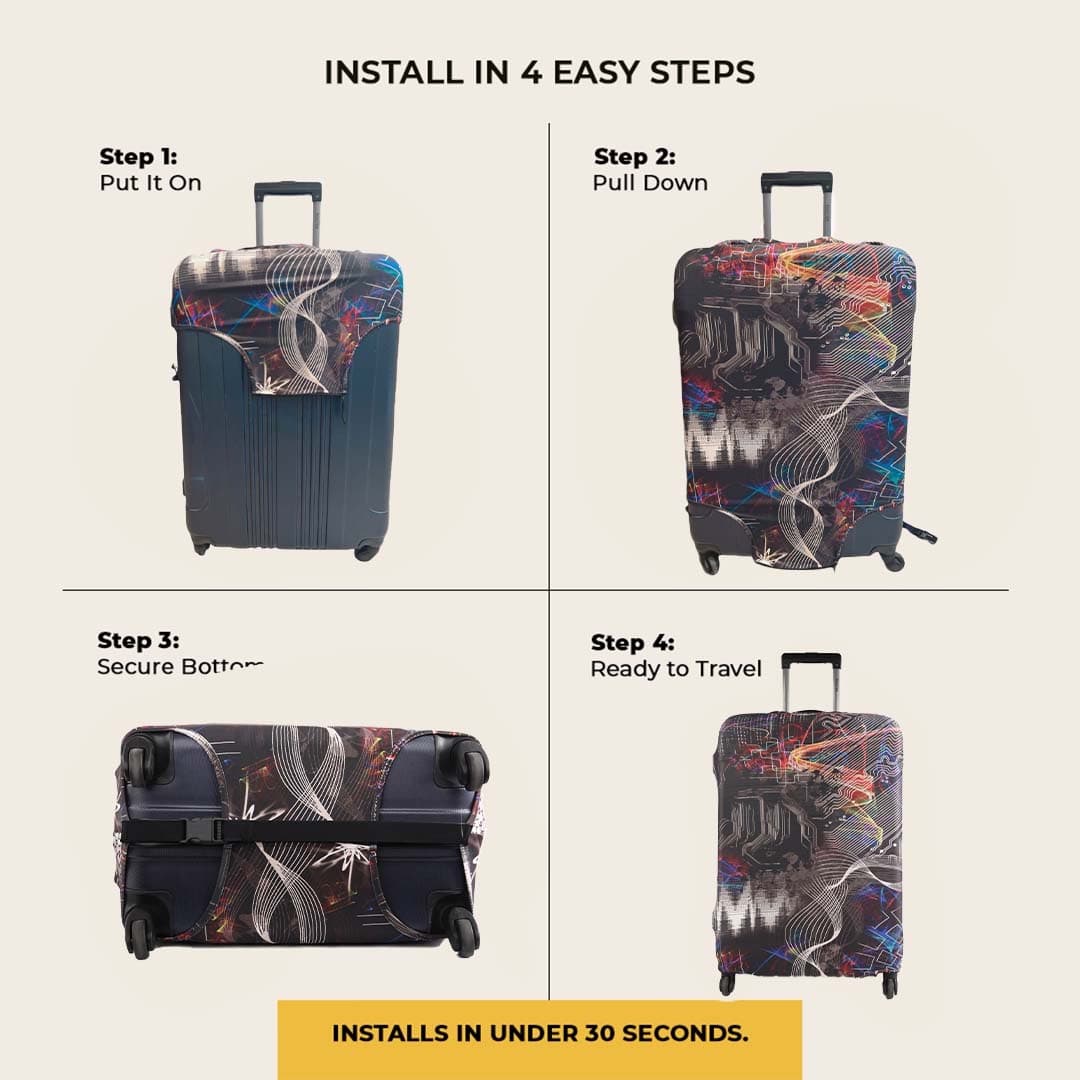 Tech Explorer Luggage Cover - view 5