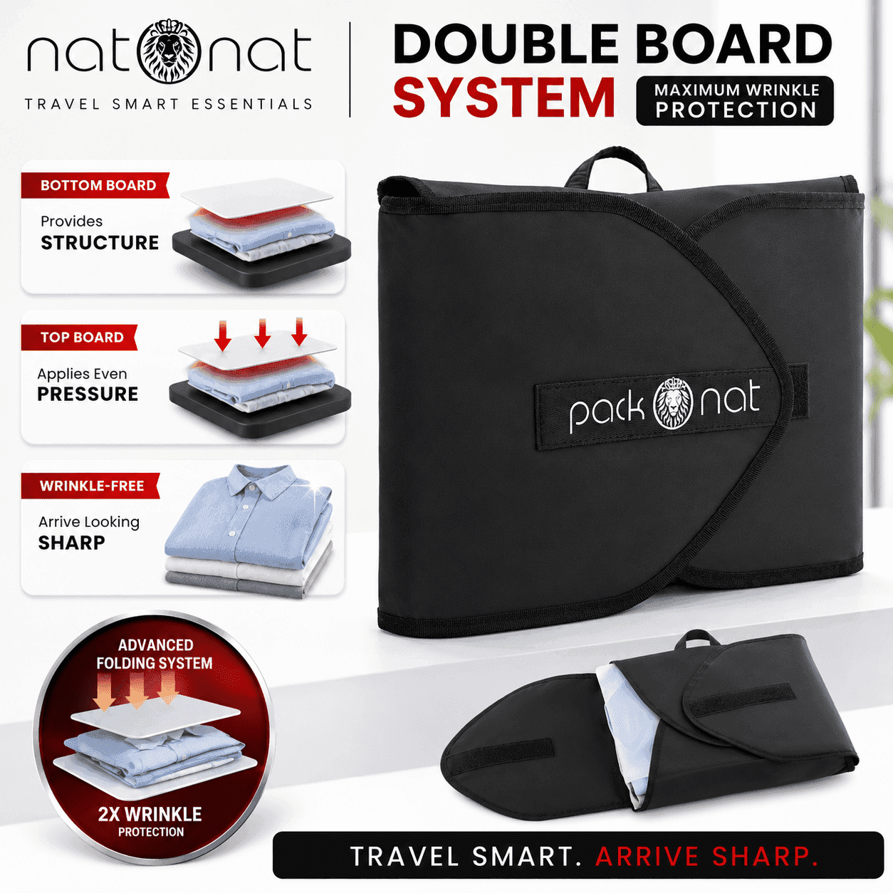 PackOnat Packing Folder - Black - view 2