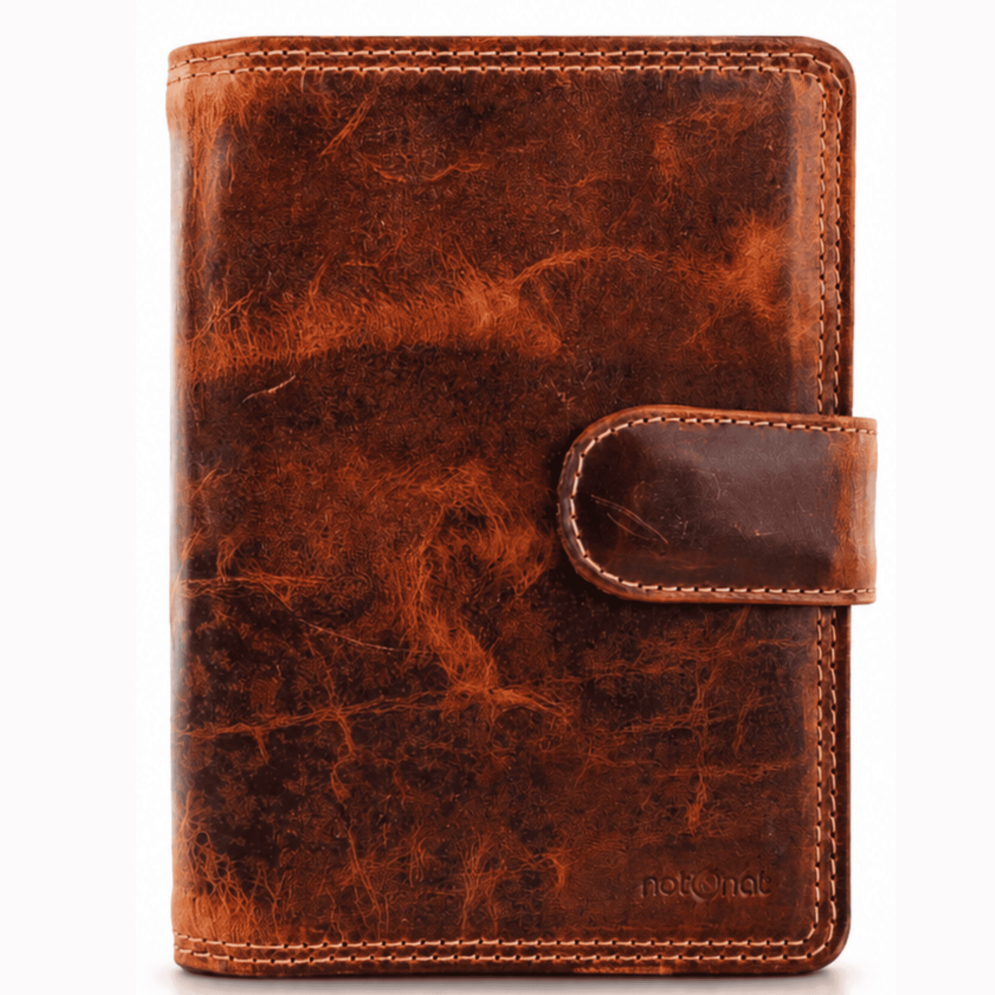 Passport Wallet - Cognac Brown