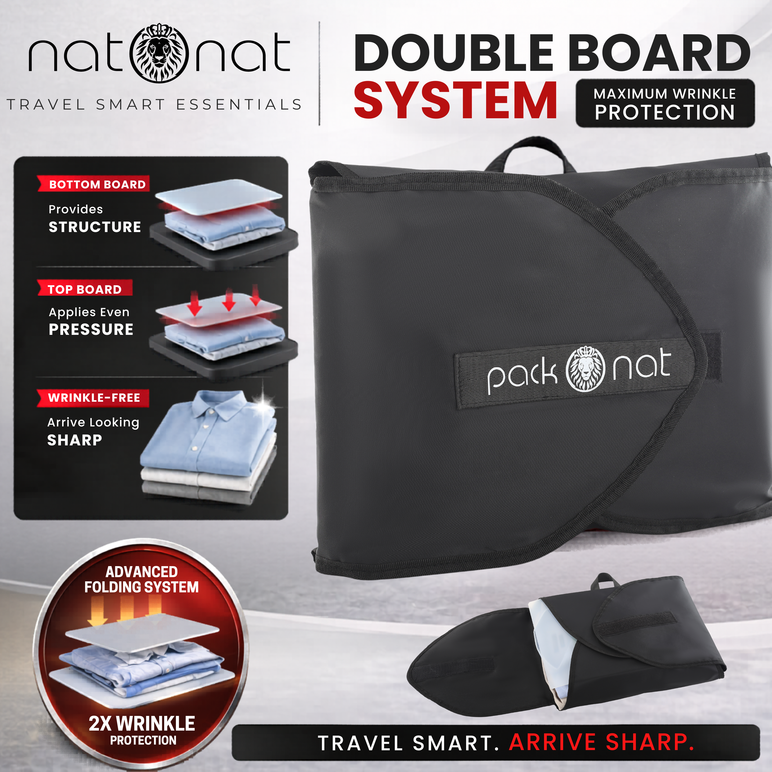 PackOnat Packing Folder - Black - view 2